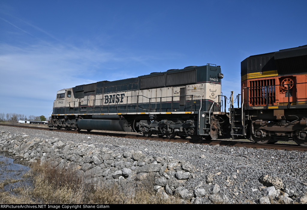 BNSF 9814 Dpu